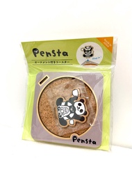 ✈️New ⭐️JR 東日本 Pensta x Suica 企鵝 x 西瓜卡 限定  立體 杯墊 A
