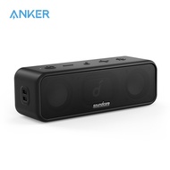 ANKER A3117 soundcore 3 Bluetooth Speaker with Stereo Sound, 24H Playtime, IPX7 Waterproof, Pure Titanium Diaphragm Drivers, PartyCast, BassUp, soundcore App, Custom EQ