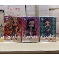🧲珍惜玩 -《日本限定》日版 Qposket 鬼滅之刃 煉獄杏壽郎/禰豆子/炭治郎 鬼滅之刃 電鍍限定版（全3種）景品 figure 模型公仔 擺設 未開封