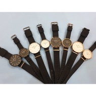 Jam Tangan DW Terbaru Tali Nylon Hitam Warna/DW Nylon Watch Full Black Strap New Fashion/Nylon Watch