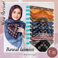 Tudung Bawal Satin Matte Laimizz : Corak A01-A10