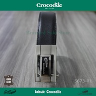 CROCODILE Belt - Men's Belt, Original Genuine Leather 5673-01