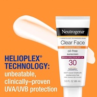 Sunscreen From Neutrogena Clear Face Liquid SPF30 88ml
