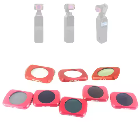 UV CPL PL ND4 ND8 ND16 ND32 ND64 Star 6 Lines Points Neutral Density Lens Filter for DJI Osmo Pocket