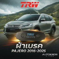 TRW ผ้าเบรค หน้า-หลัง Pajero Sport 2.4 ปี 2016-2025 GDB8027 3239 UT ของแท้
