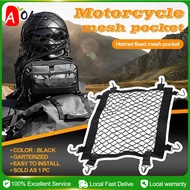 Garterized Top Box Cargo Net With Hook Universal for Motorcycle Top Box Luggage