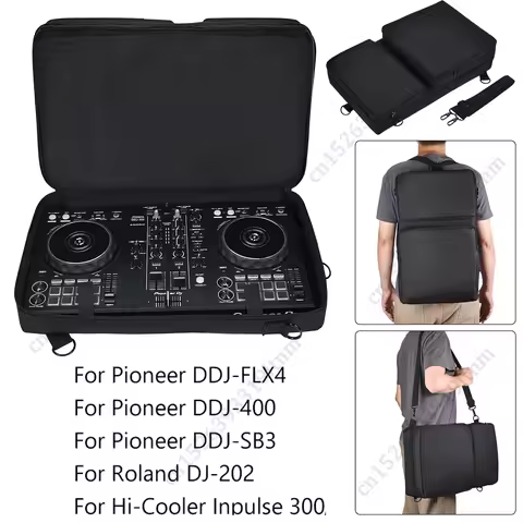Case for Pioneer DJ DDJ-SB3/DDJ-SB2/DDJ-400/DDJ-FLX4 Professional Audio DJ Console Mixer Protector 2