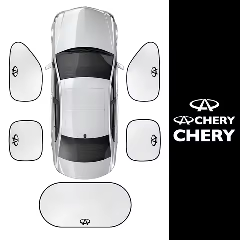 5PCS/Set Car Window Sunshade Cover Car Accessories For Chery Tiggo 2 3 7 4 5x Kimo Qq6 s21 Qq3 Brake