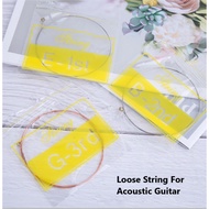 Guitar Acoustic Loose String E-1st B-2nd G-3rd Strings Alice Tali Guitar Spare Loose Guitar String