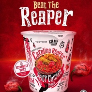 พร้อมส่ง!! Ghost pepper มาม่าเผ็ดมาเลเซีย ขาว carolina reaper