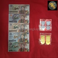 Banknotes​Worship Ancestors​ Bank Kongtek​ Coin​Money​-Gold​-Gong Tek-Paper For Worshiping Ancestors