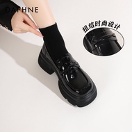 Daphne | Thick Sole Loafers Womens Single Shoe