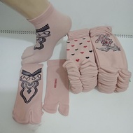 MATA ANKLE SOCKS, SHORT MUSLIM SOCKS, SHORT 2-FINGER SOCKS