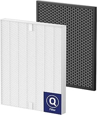 Ouheal 5510 5520 Replacement Filter Q Compatible with Winix 5510 5520 PlasmaWave Air Purifier, H13 T