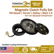 TOMODACHI Perodua Kancil | Kenari | Kelisa | Myvi 1.0 Car Air Cond AC Compressor ND System Magnetic Clutch Pully Set 1A