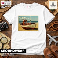 DENMARK 21 SOUVENIR T-SHIRT, WEAR ORIGINAL DENMARK COUNTRYTAG, PREMIUM GIFT SOUVENIR MATERIAL