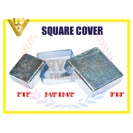 VERYWELD Square Cover for Hollow Besi / Penutup Hollow Besi / Square End Capping