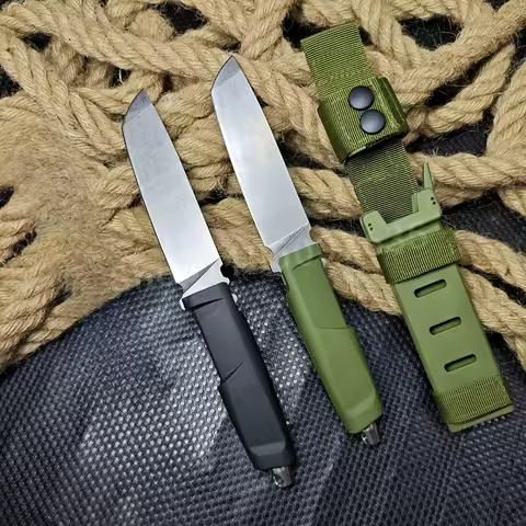 Professional Tactical Knife N690 Steel Blade Nylon Glass Fiber Handle for Outdoor Camping Survival i