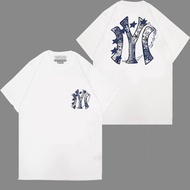 New YORK YANKEES - BINTANG BLUE LOGO / PREMIUM COTTON HYPE DISTRO KAOS