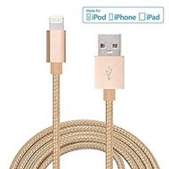 Iphone USB Charger Cable，Streer iphone Cord Lightning to USB Cable Tangle-free Nylon Braided Power C