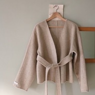 Jules Jacket升級版 -喀什米爾羊毛手縫繭型短大衣 多色可選