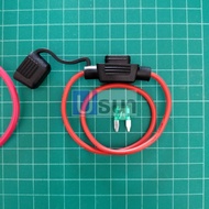 Waterproof fuse Plug Cable mini fuse***With 10A (1 Piece)*** (1 Set)