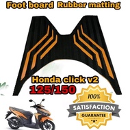 honda click 150/125 v2 rubber matting