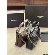 24.9. 29 Updated First Layer Cowhide Chrome Hearts (Chrome Hearts) New Style Baguette Bag Two Colors