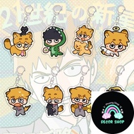 Mob psycho acrylic Animal Key Chain anime reigen arataka Kiyama shigeo Cute