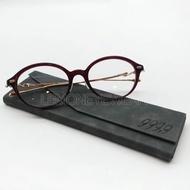 🏆 天皇御用 🏆 [檸檬眼鏡] 999.9  NPM-72 4001 日本製 頂級鈦金屬酒紅色光學眼鏡 超值優惠