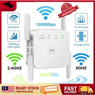 Wireless WiFi Repeater WiFi Booster 2.4G/5Ghz 300/1200M Wifi Extender Signal Booster WiFi Range Extender Access Point