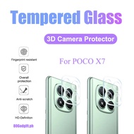 2 Pcs Tempered Lens Protector for POCO X7 9H 8K Camera Glass Film for POCO X7 Pro F8 Ultra Pro X6 X5