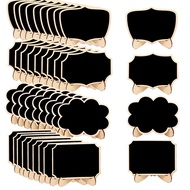 10PCS Mini Message Blackboard with stand chalk board Easel Stand Lables 2 Pens Message Blackboard We
