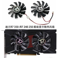 Dilan Hengjin R7 350/R7 240/R7 250 Cool Neng 2g DC Graphics Card Cooling Fan GA81S2U