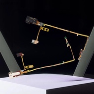 [XYZ] For IPod Nano 5 5th Gen ck White Headphone Audio Jack Hold Switch Microphone Module Flex Cable