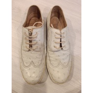 Ostrich Leather Shoes Dries Van Noten made in italy