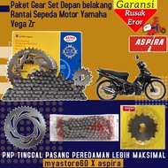 ORIGINAL ASPIRA Rear Gear Chain Set Package Front Gear 420-15T Rear Gear 420-40T Chain 420-108L Yama