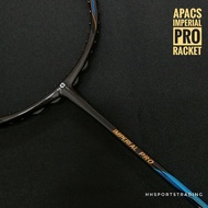 APACS Racket IMPERIAL PRO ( 100% Original ) FREE STRING/GRIP/BAG