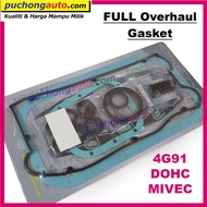 FULL Set Overhaul Gasket - Proton Wira Satria Convert 1.5 4G91 DOHC MIVEC Engine - Carbon Premium