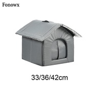 [AbabixaMY] Stray Cats Shelter Kennel Cats Cave Bed Feral Cats House for Barn Garage Hamster