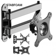 STABFOAM LCD Monitor Bracket, Wall Mount 10-37in Computer Bracket, Universal Rotatable Sturdy Extend