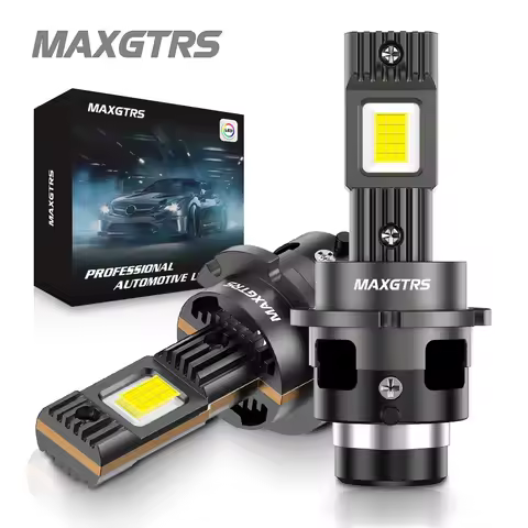 MAXGTRS D1S D3S LED Canbus D2S D4S D1R D2R D3R LED Headlight Bulbs 90W 6000K 28000LM Auto Xenon Bulb