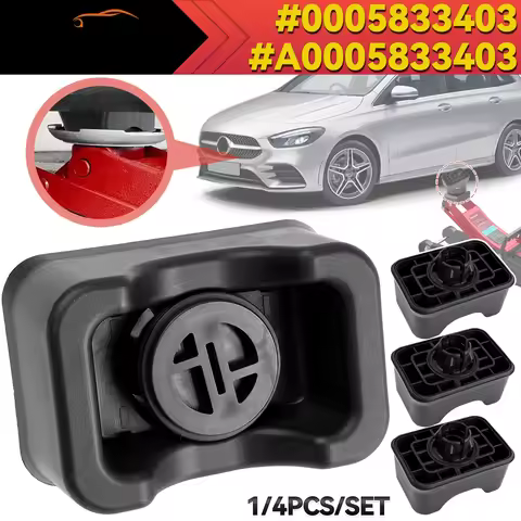 1pc/4pcs Car Lift Jacking Point Plug Plate Block Jack Pad for Mercedes Benz A B Class W177 W247 H247