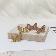 Made In Japan 18K Gold 1 Carat Natural Diamond Butterfly Earrings 24 Hours Shipping Let You Receive 