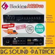 BLACKLINE MA120VS 120Watt 100V PA AMPLIFIER