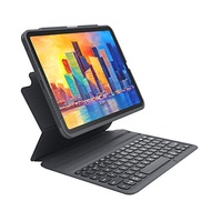 ZAGG - Pro Keys Wireless Keyboard and Detachable Case - Compatible with The 2021 Apple iPad 12.9" Pro - Charcoal