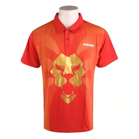 DONIC Sports t shirts Table tennis uniforms men's women's short sleeve polo quick dry tennis zhangji