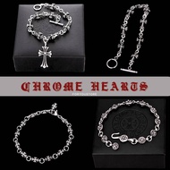 ฟรีกล่อง🎁 กำไล CHROME HEAETS ⚜️โคมฮาร์ท ⚜️ Chrome Hearts ♥️ มีหลายแบบ