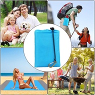Foldable Camping Picnic Waterproof Mat 140 x 200cm-Blue