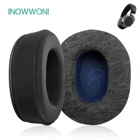 INOWWONI Replacement Earpads For SteelSeries Arctis 7 7P 9 9X PRO PRO+ Headphones Ear Cushion Pads C